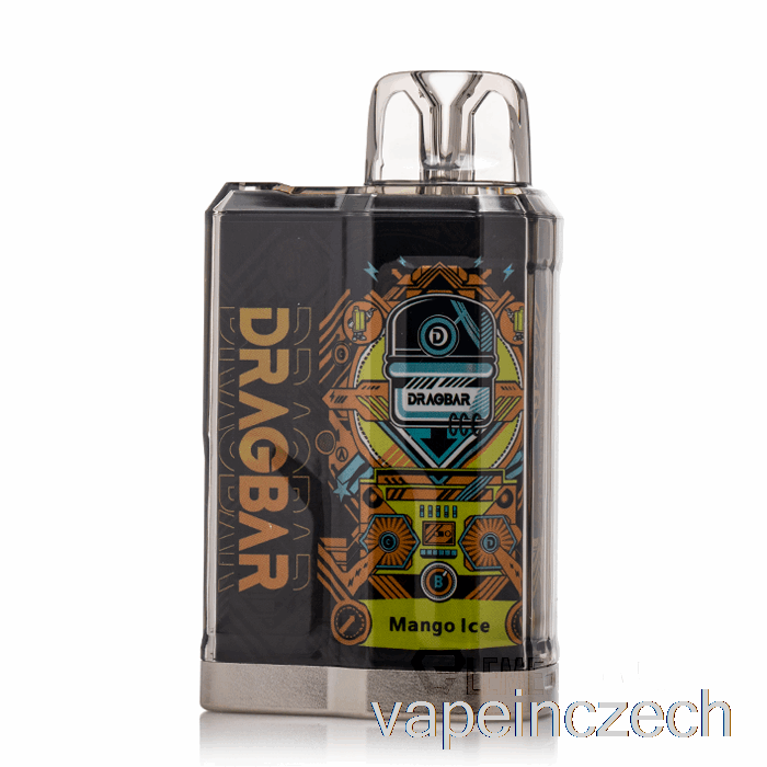 Dragbar B3500 Jednorázové Mango Ice Vape Pero